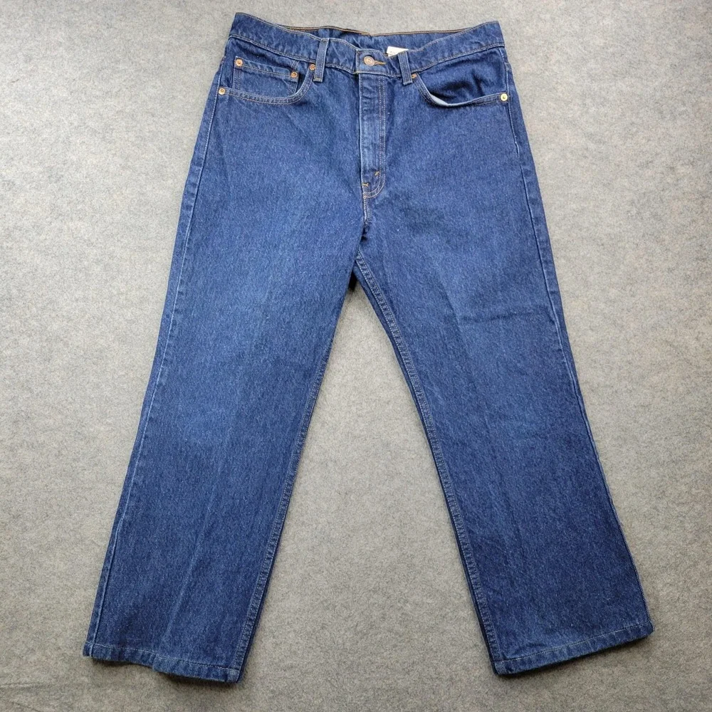 Levis 517 Jeans Mens 34x30 Vintage 80s 90s Work Medium Slim Bootcut Denim Pants‎